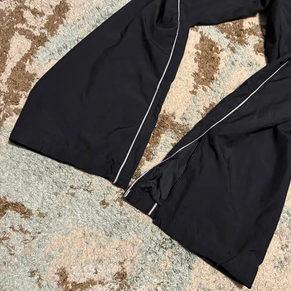 Vintage 2000s Nike Track Pants Size 2XL Black/Gray Y2K